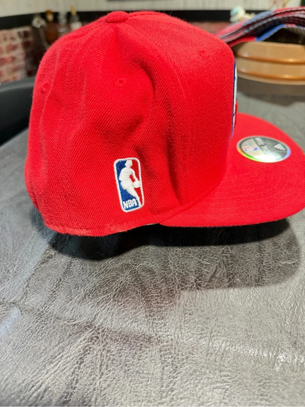 adidas Red Philadelphia 76ers Basketball Snapback Hat